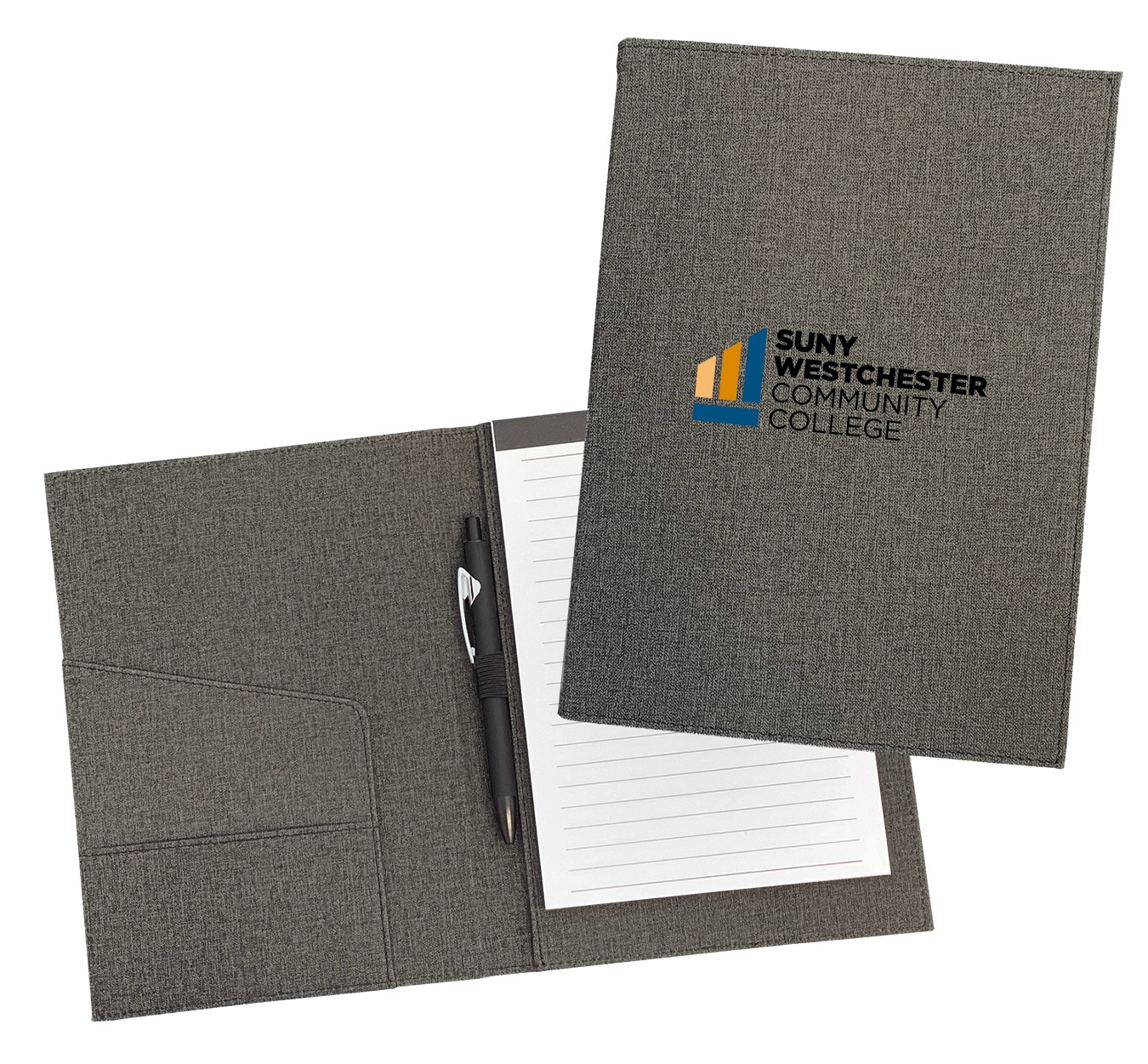 Imprinted Padfolio with Notepad