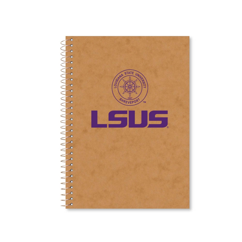Roaring Premium 3 Subject 9.5 x 6.5 Notebook, College Ruled 20lb Paper, Pressboard Foil Cover