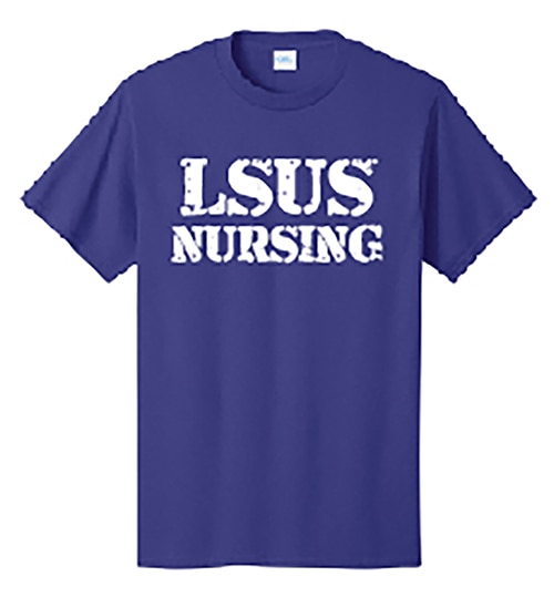 LSU Cotton Nursing Tee