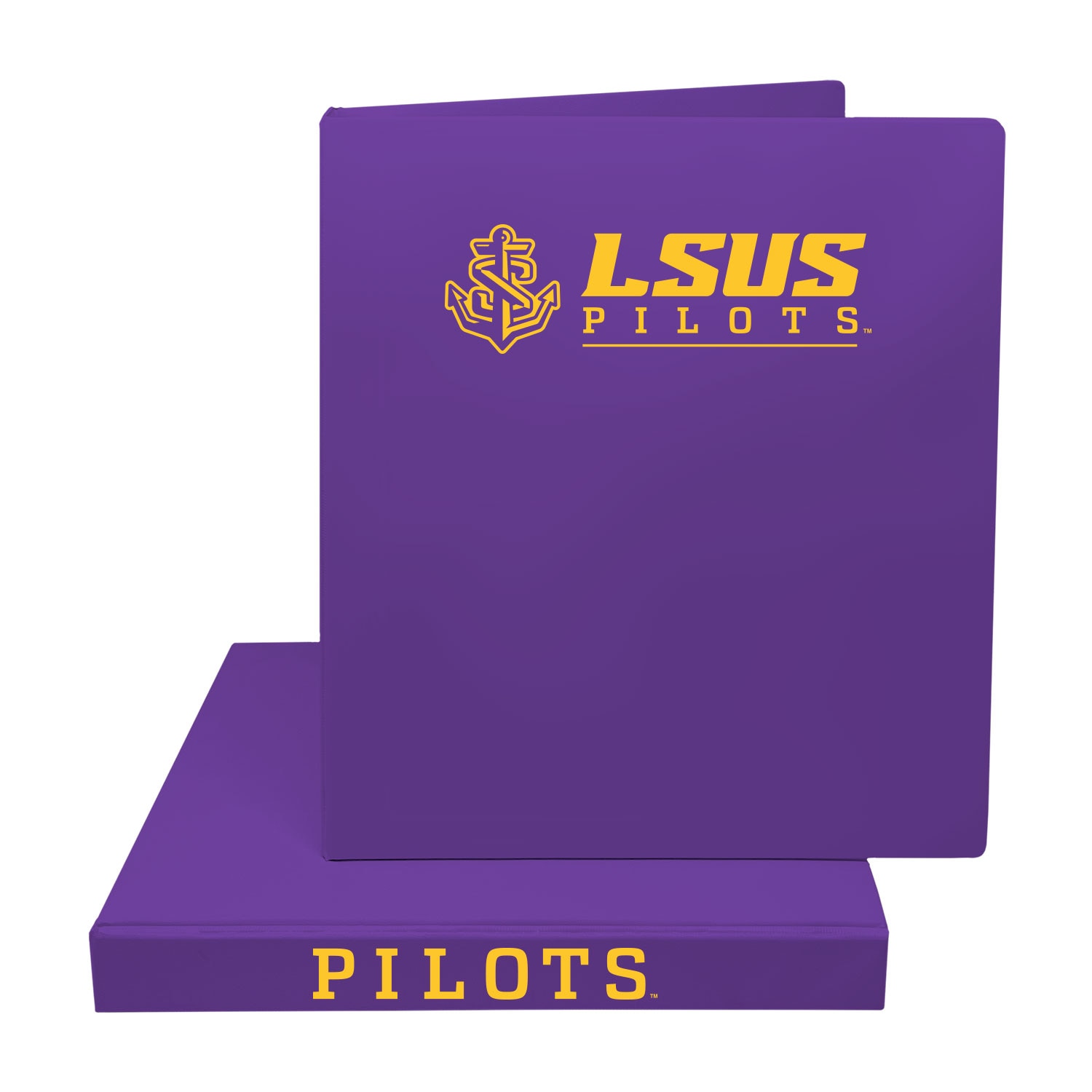1" Imprinted Binder Mascot