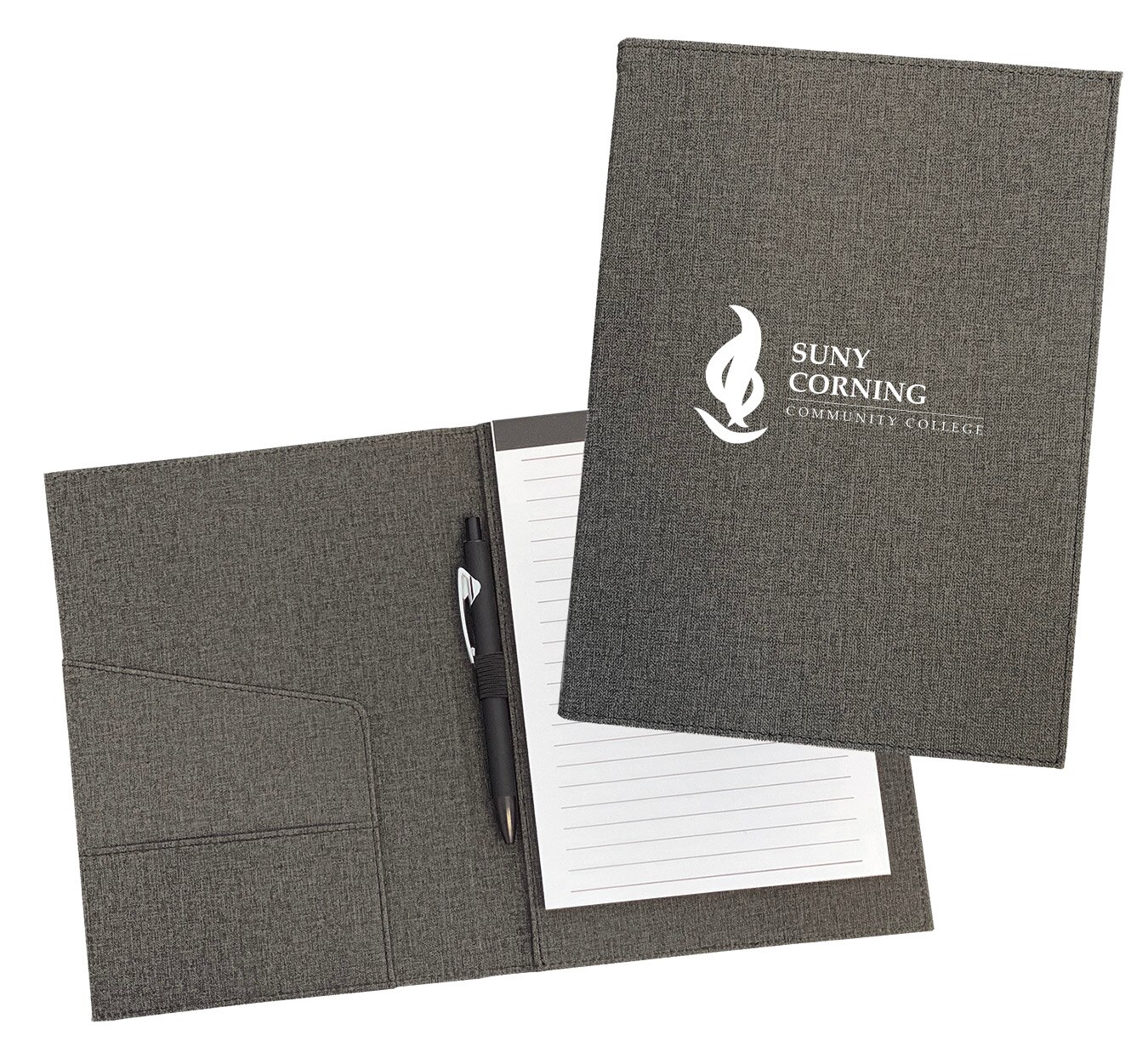 Imprinted Padfolio with Notepad