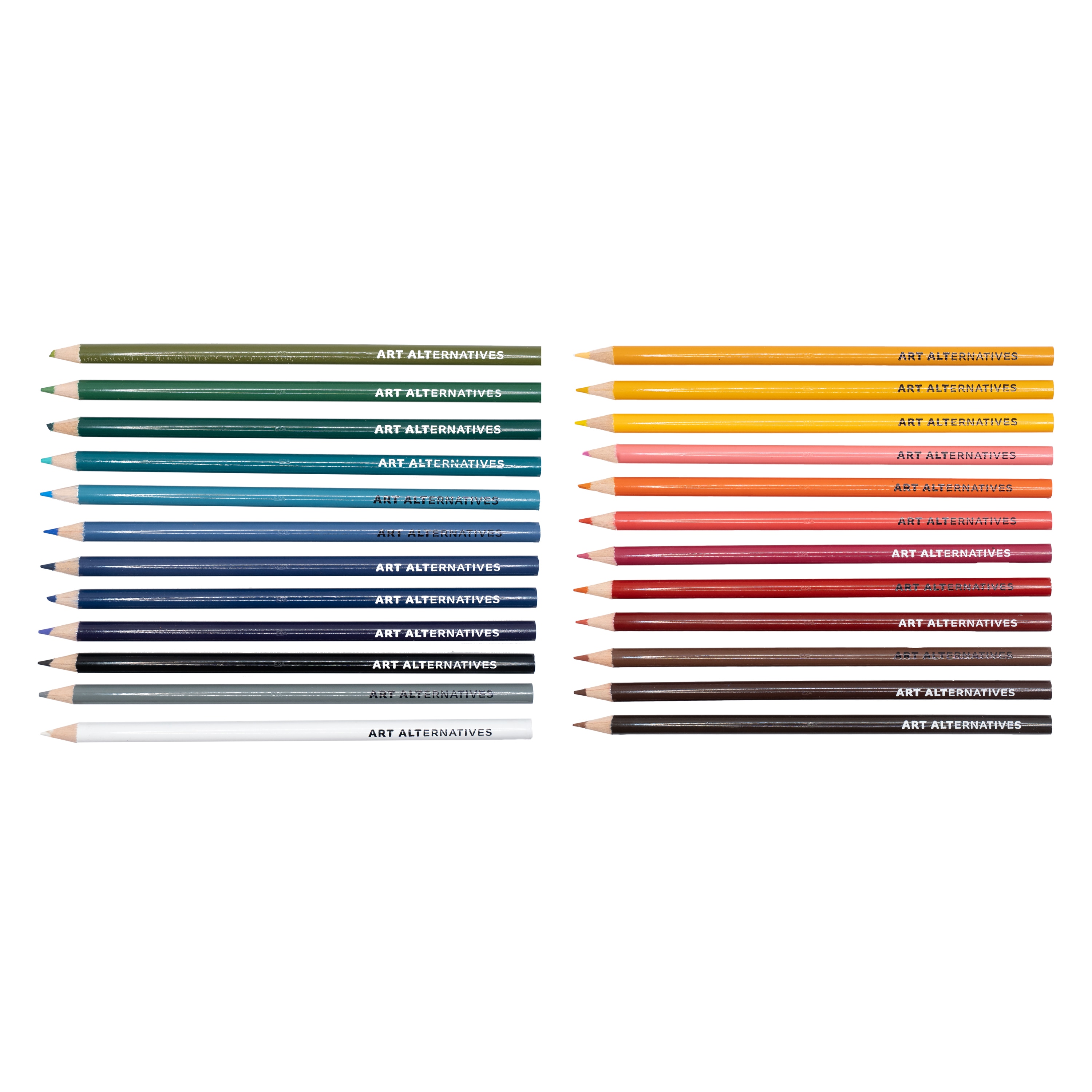 Art Alternatives Colored Pencil Set, 24-Colors