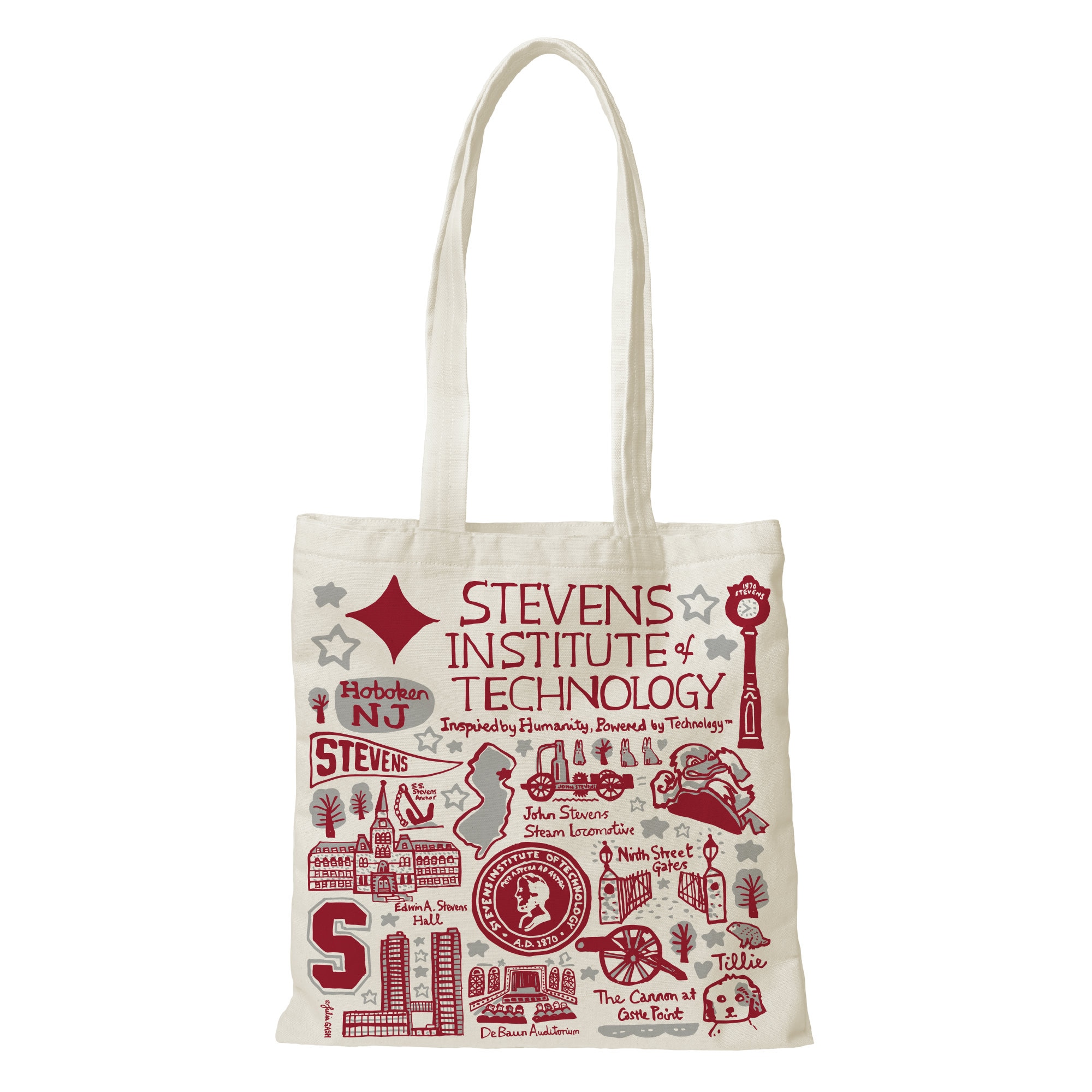 Stevens Institute of Technology Julia Gash Tote Bag