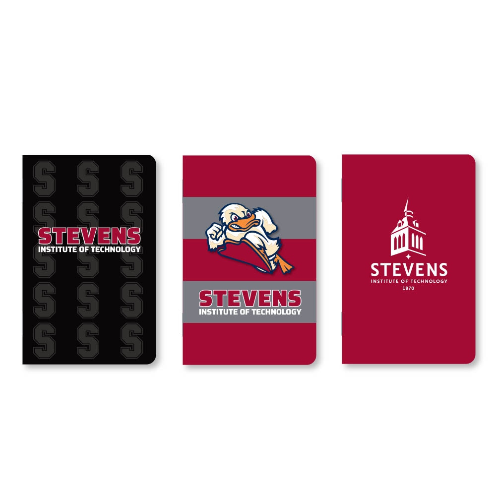 Set of 3 School Spirit Pocket Sized Mini Notebooks