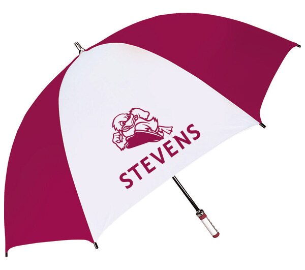 Stevens Institute of Technology Bookstore "The Birdie" Sporty Fiberglass Shaft Golf Umbrella