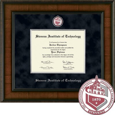 Church Hill Classics 11" x 14" Presidential Walnut Diploma Frame