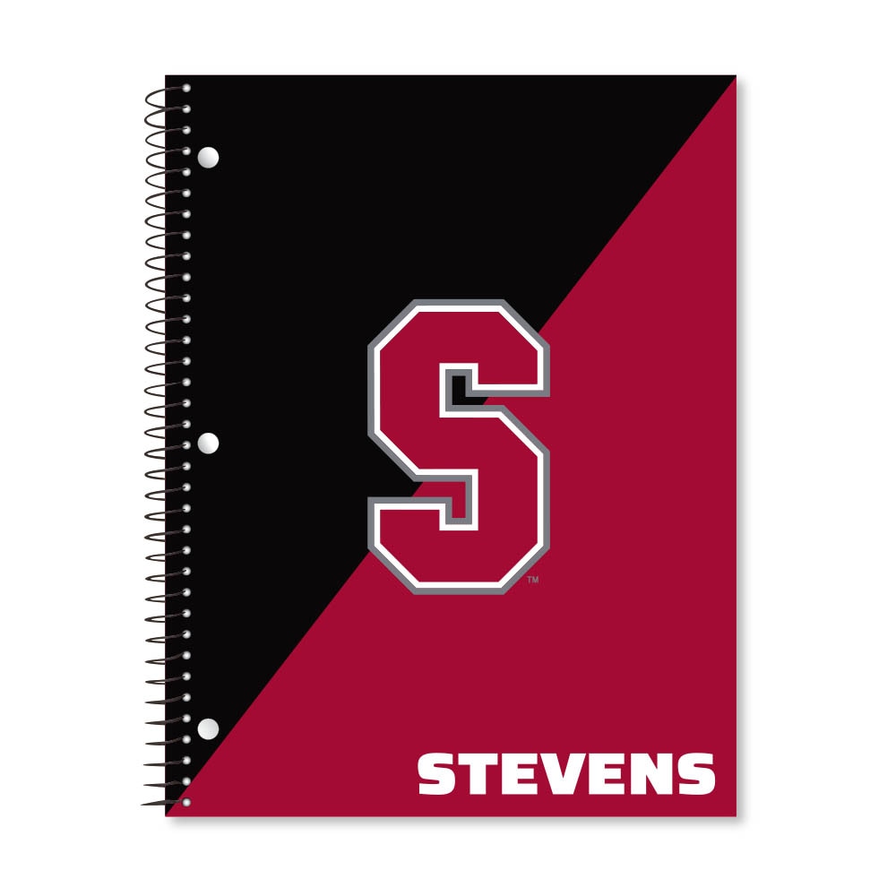 Digi Curve Divide 1 Subject 11"x8.5" 70 Count College Ruled Spiral Notebook