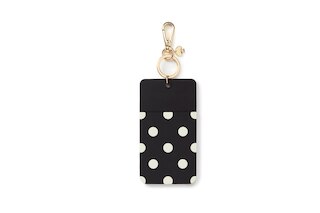 Kate Spade New York ID Clip Black Dot