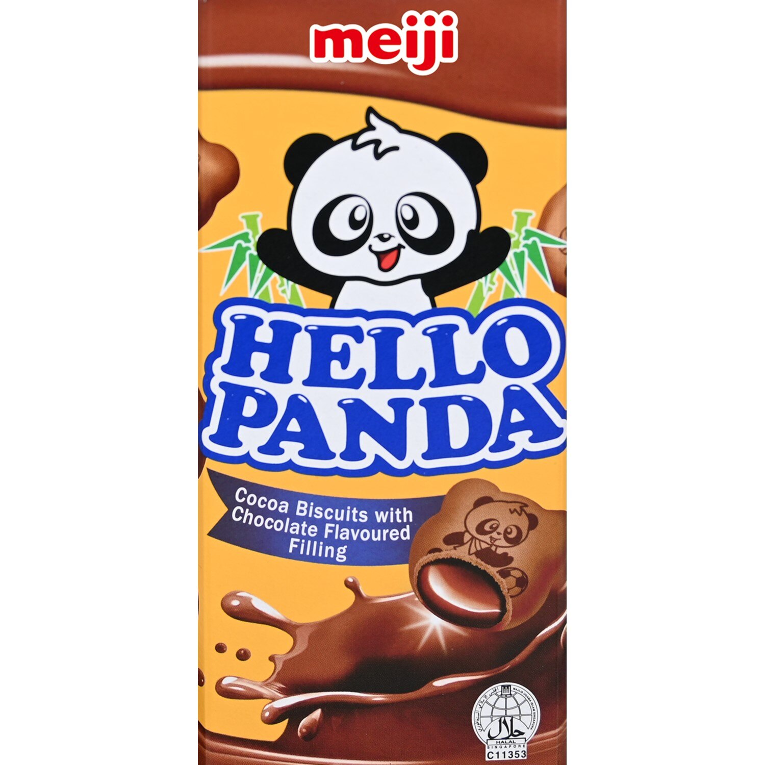 Meiji Hello Panda Chocolate Cookies 2.2 oz