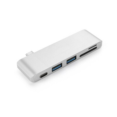 C Hub USB 3.0 ports, TF SD card reader