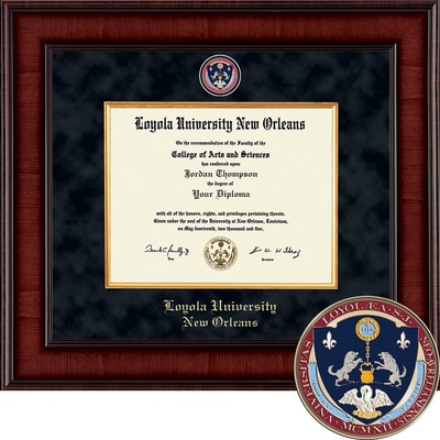 Church Hill Classics 8.5" x 11" Presidential Mahogany Diploma Frame