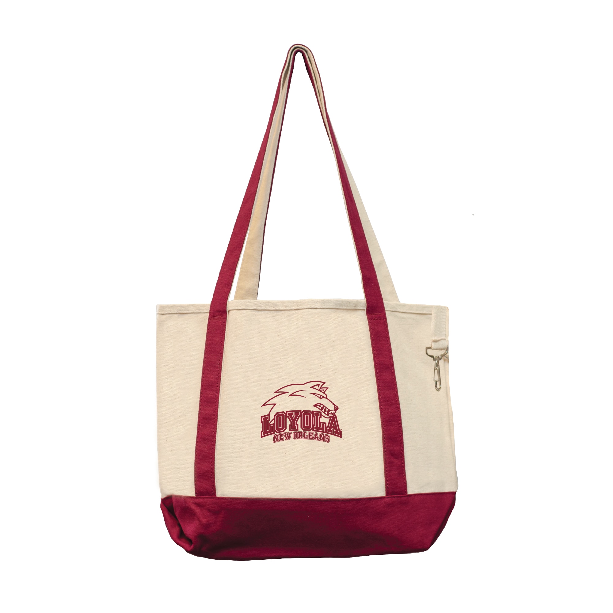 Loyola University New Orleans CTKME Medium 12oz Canvas Boat Tote