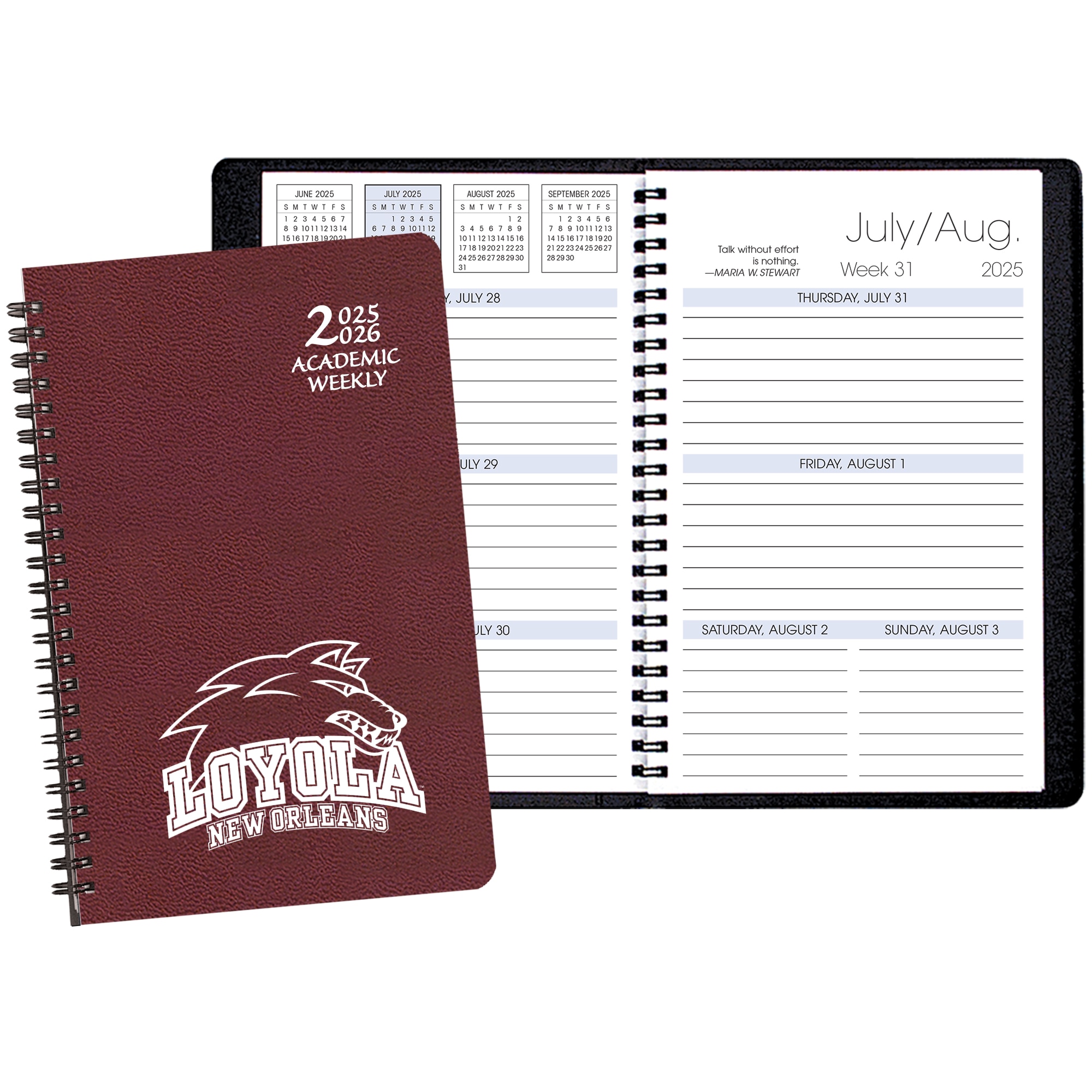 Payne 25-26 Imprinted Weekly Assignment 5.5"x8.5"