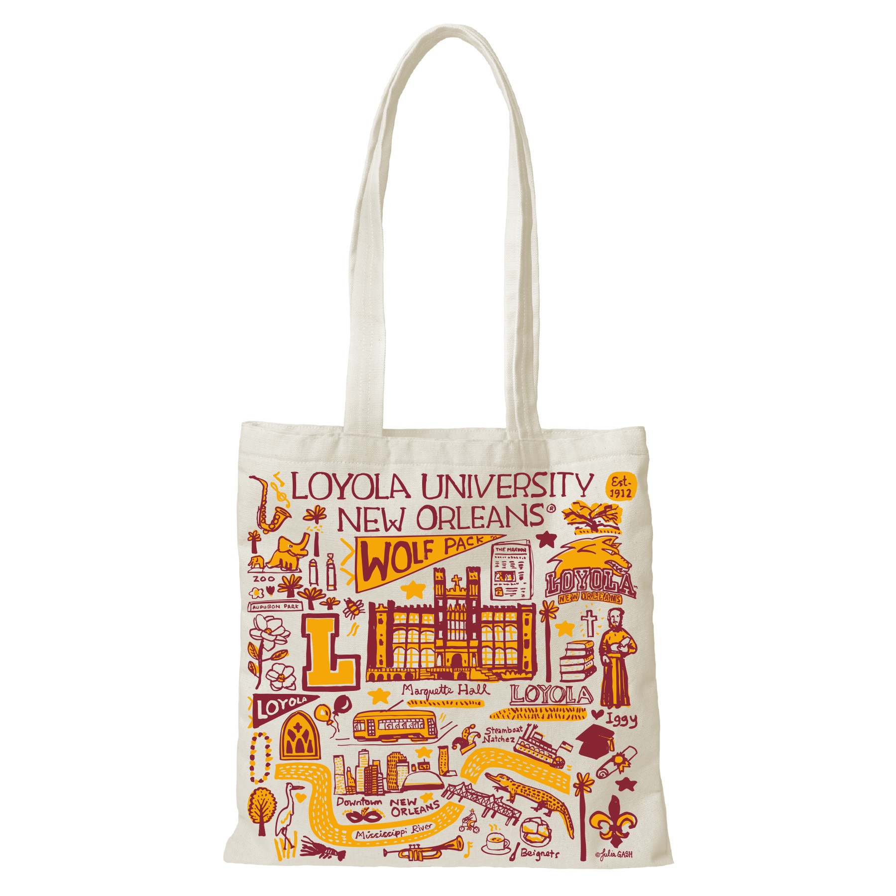 Loyola University New Orleans Julia Gash Tote