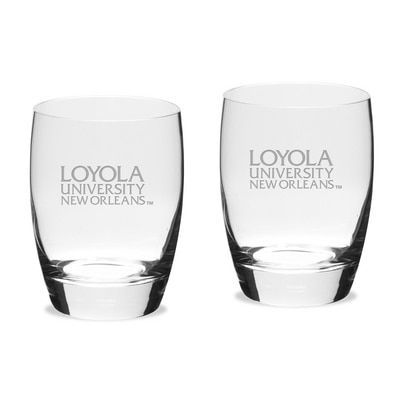 Loyola University New Orleans Water Gl 2-Pack