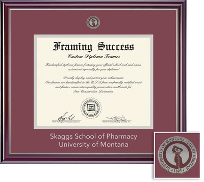 Framing Success 8 x 10 Jefferson Colored Medallion Pharmacy Diploma Frame