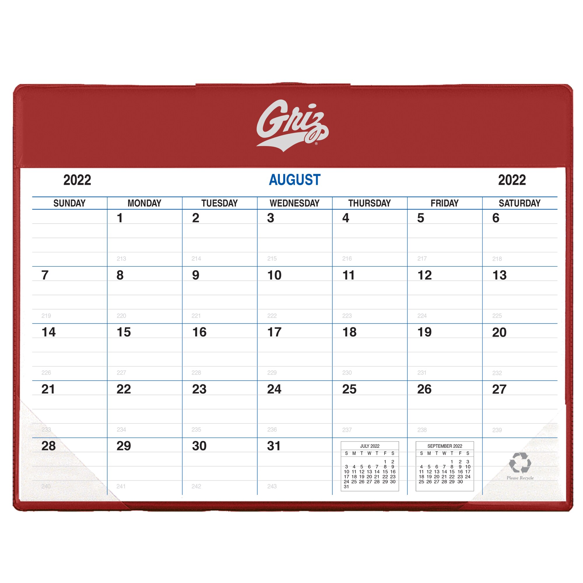 Payne 2022-2023 Imprinted Academic Calendar Pad Planner, 8.5x11