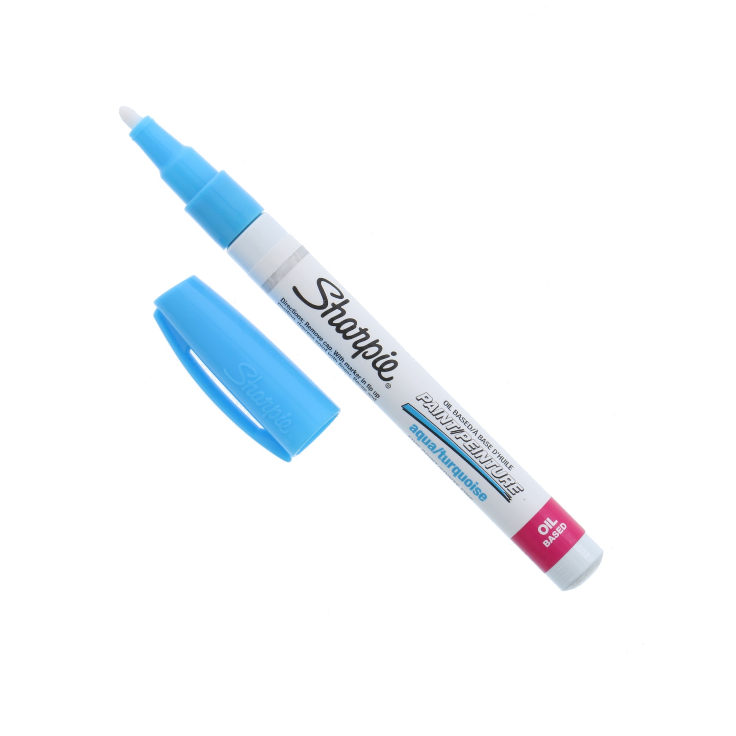 Sharpie Oil-Based Paint Marker, Fine, Aqua