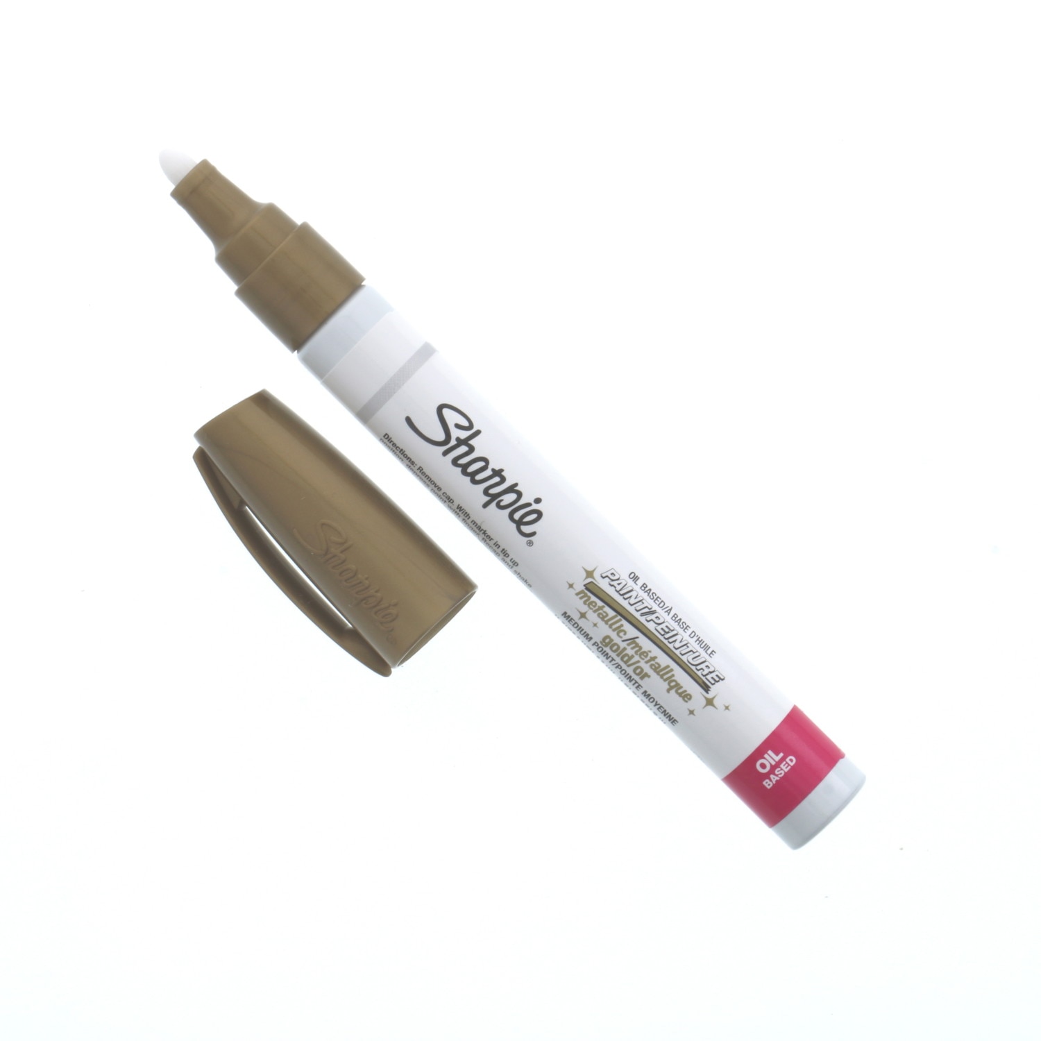 Sharpie Oil-Based Paint Marker, Medium, Gold