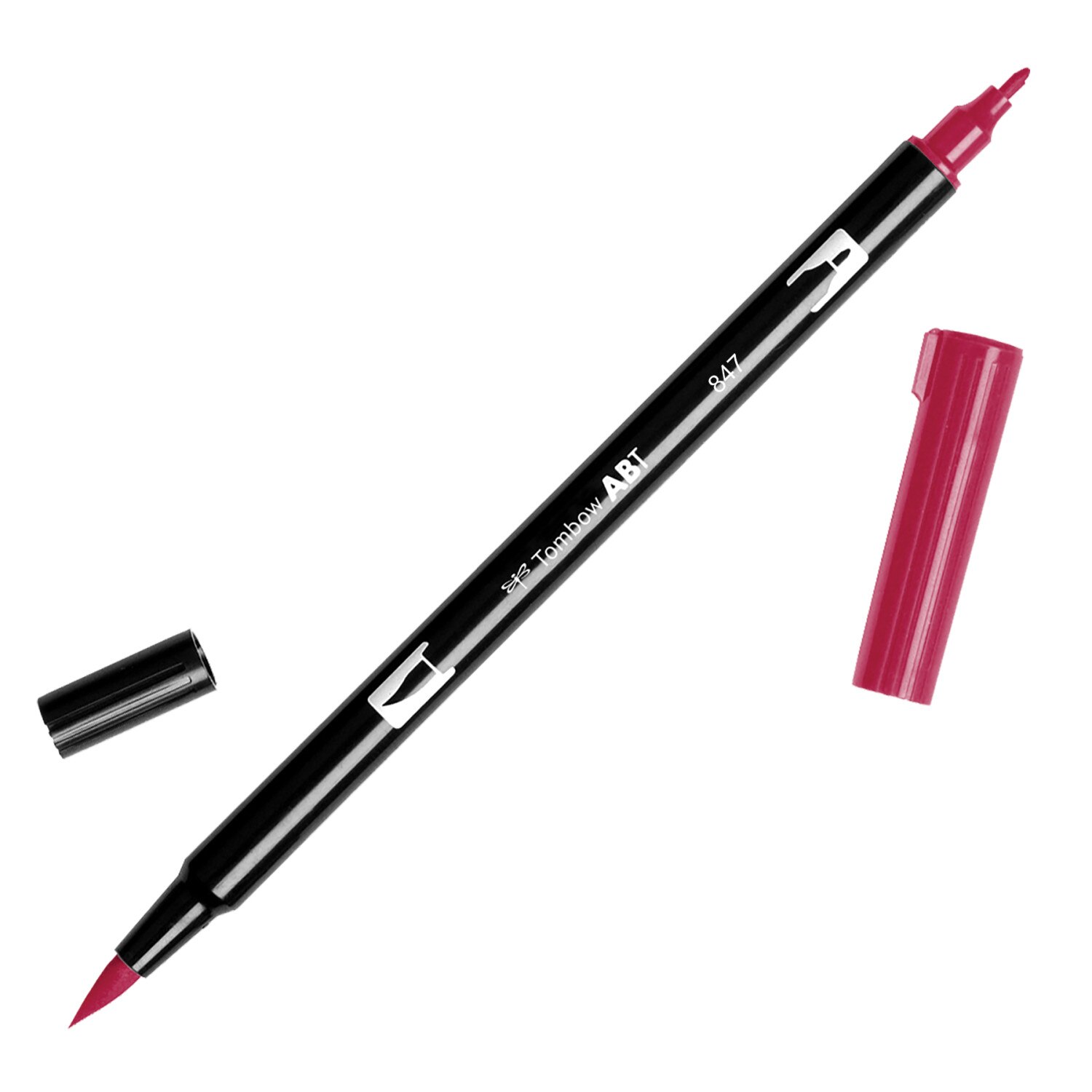 Tombow Dual Brush-Pen, Crimson #847