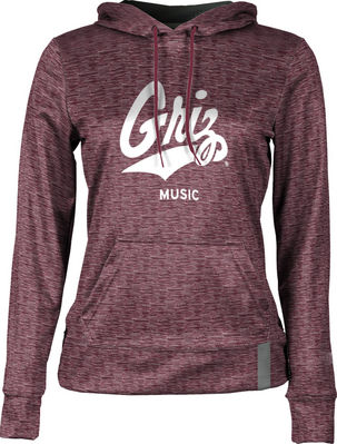 Girl's ProSphere Sublimated Hoodie - Music