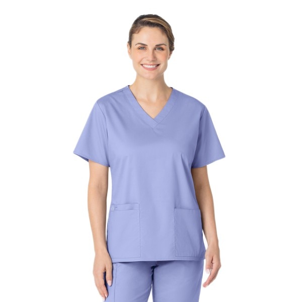 WonderWork Women's V-Neck Top, 101