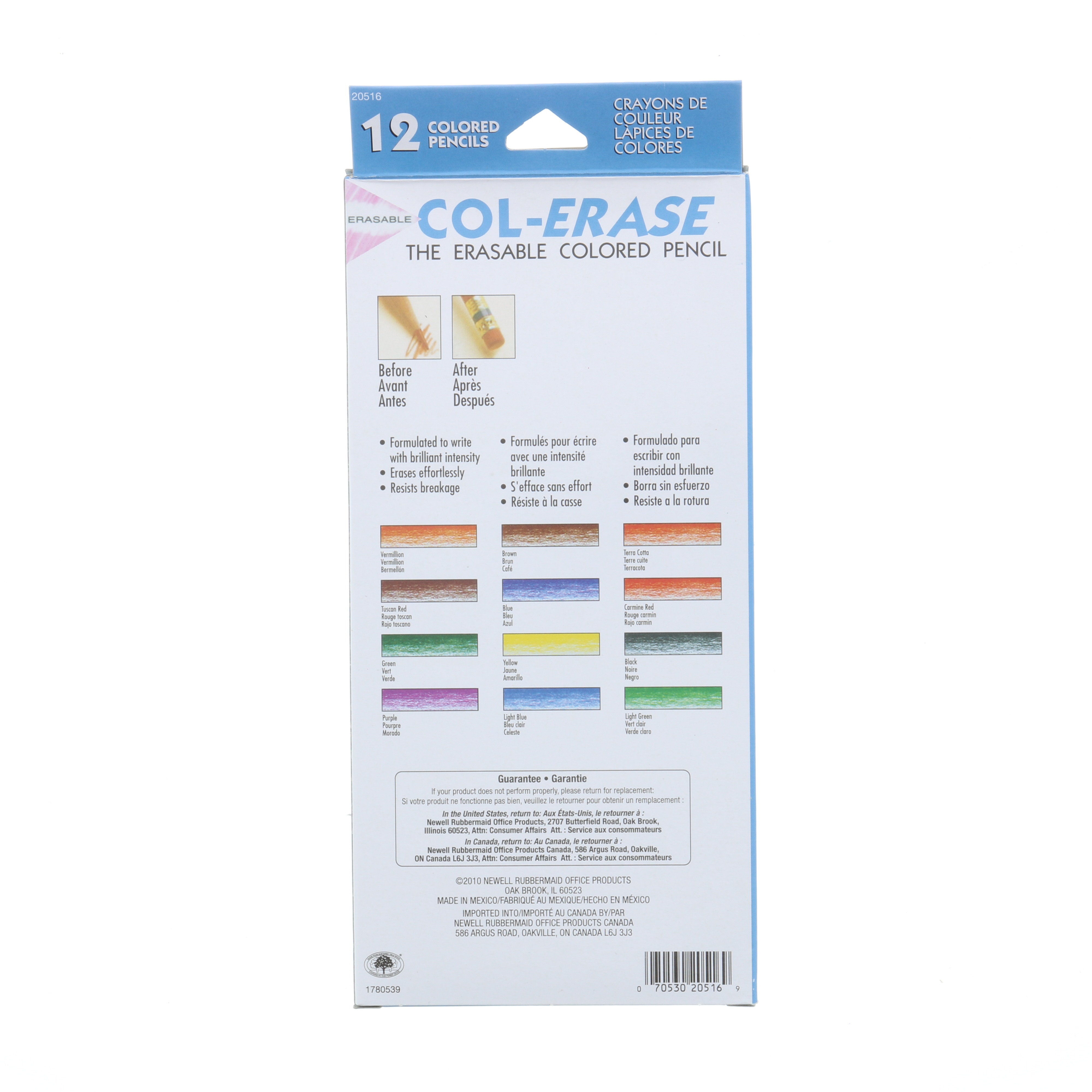 Col-Erase Pencil Set, 12-Colors