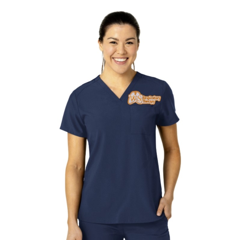 Wink W123 Women's Flex N Reach V-Neck Top 6045WSR1