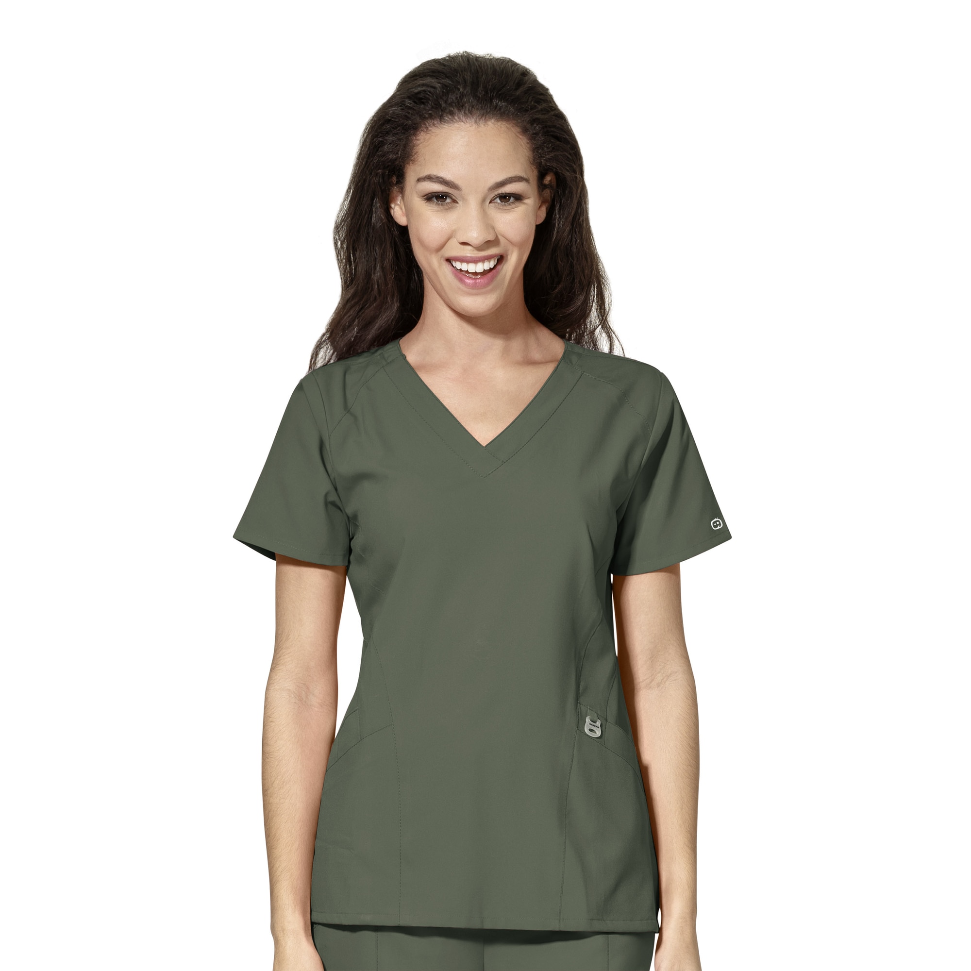 Medical Assisting Women's V-Neck Scrub Top, 6155
