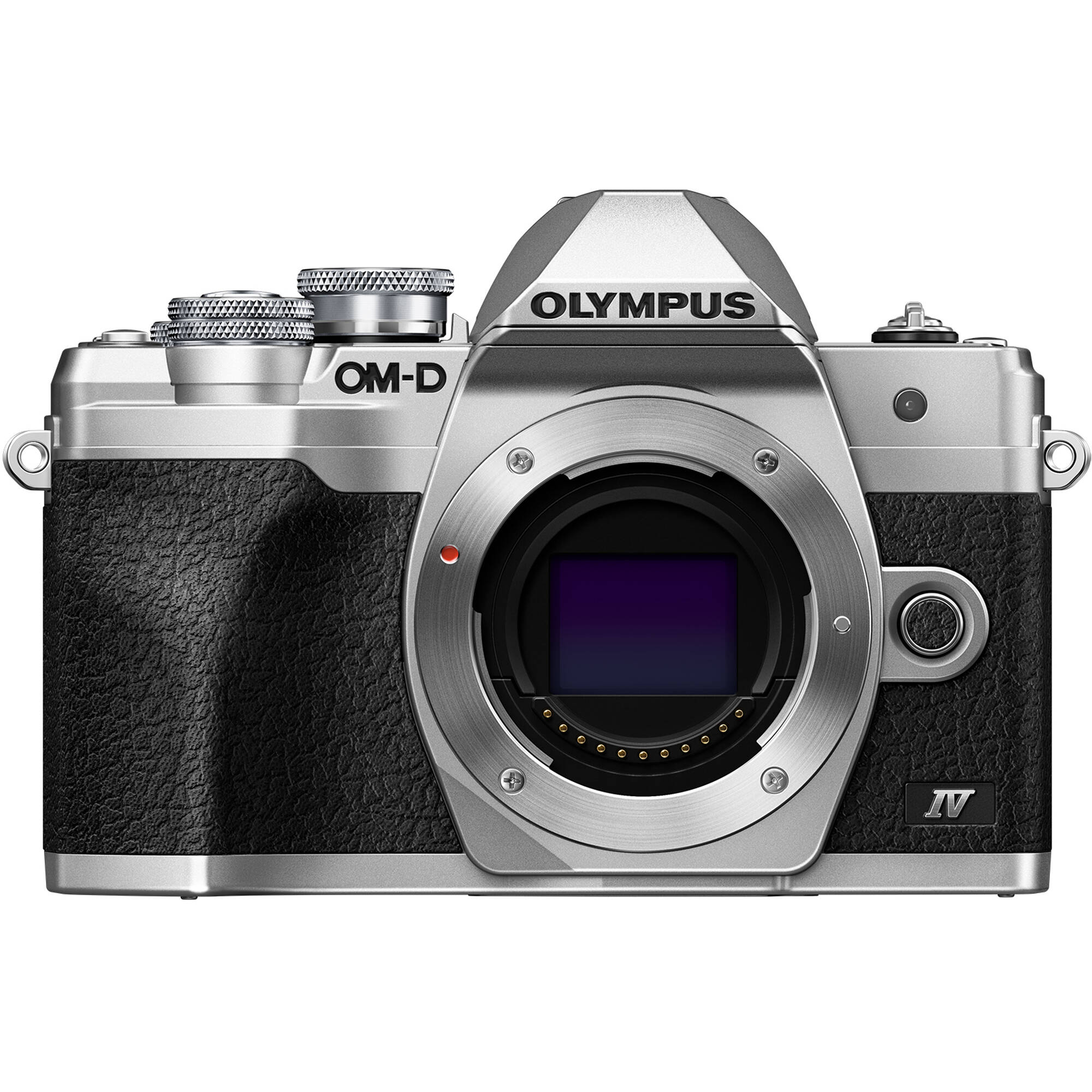 Olympus OM-D E-M10 Mark IV Mirrorless Camera Silver
