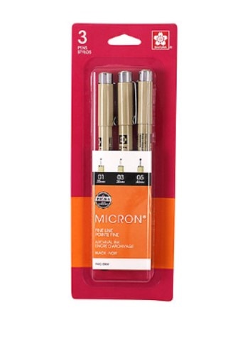 Pigma Micron Black ST/3