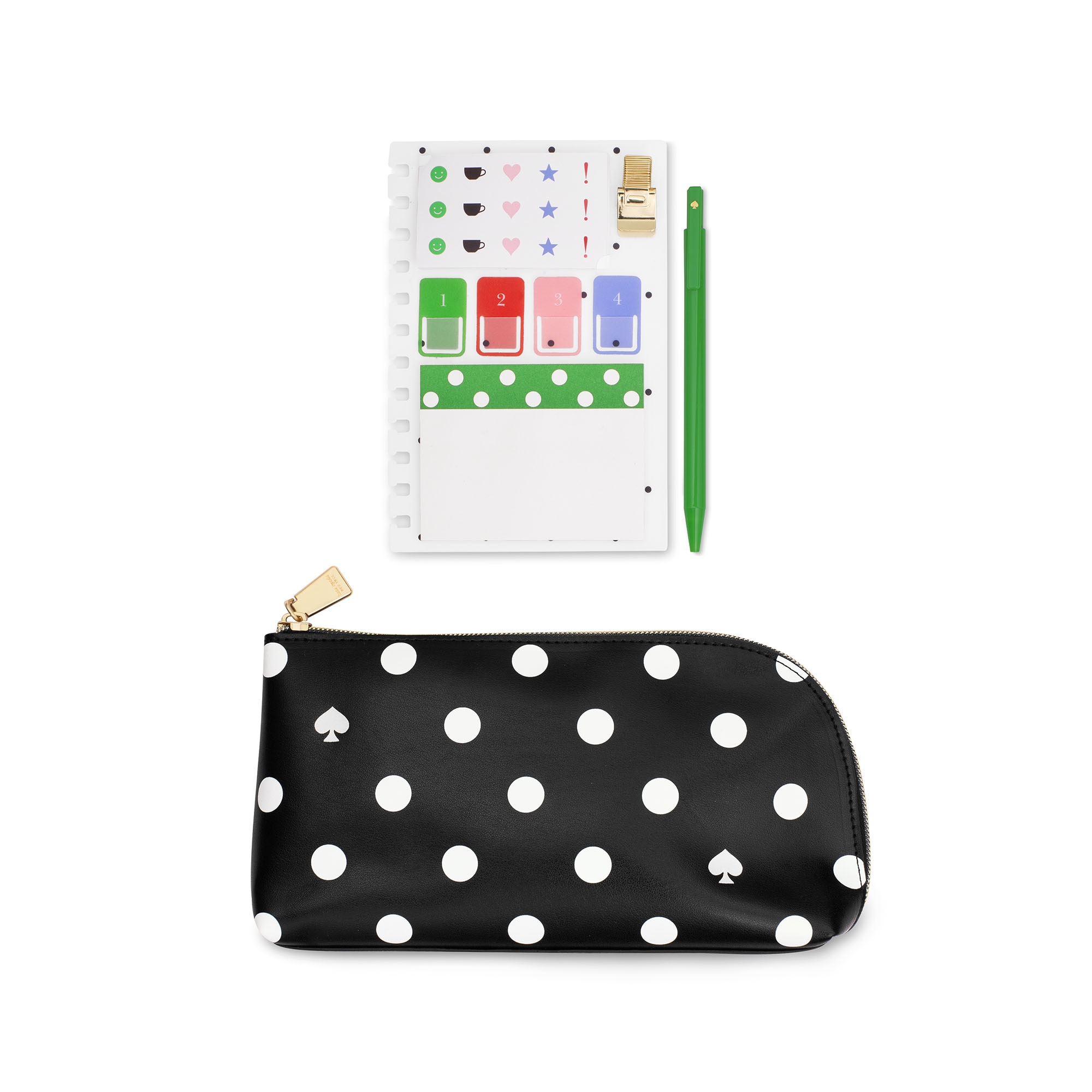 Kate Spade New York Planner Accessory Pouch Picture Dot