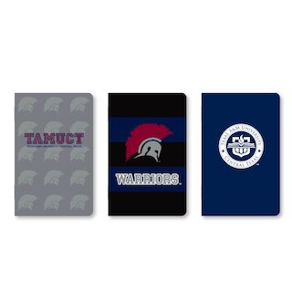 Set of 3 School Spirit Pocket Sized Mini Notebooks