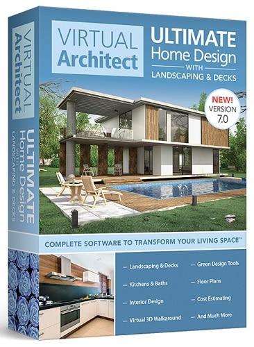 Avanquest Virtual Architect Ultimate Home Design with Landscaping and Decks 7 for Windows