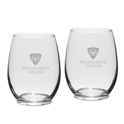 Hobart William Smith Stemless Wine Glass 2pk
