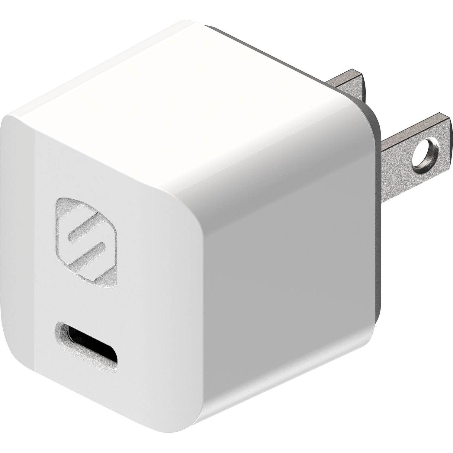 Scosche PowerVolt Mini Cube USB-C Fast Wall Charger 30W