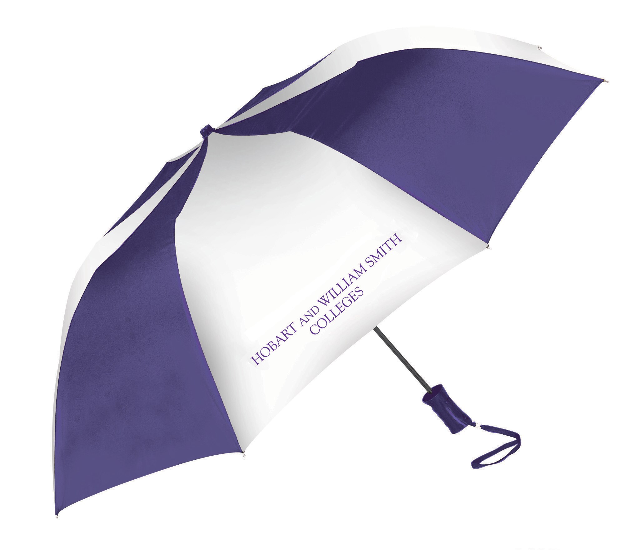 The Sport 2-Tone Emblematic Umbrella Automatic Folding 48" Coverage