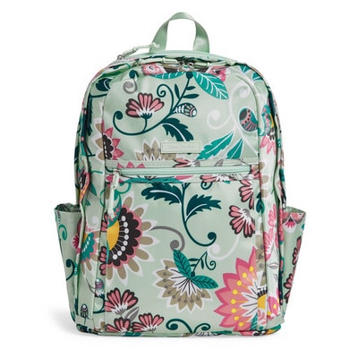 Lighten Up Grand Backpack Mint Flowers