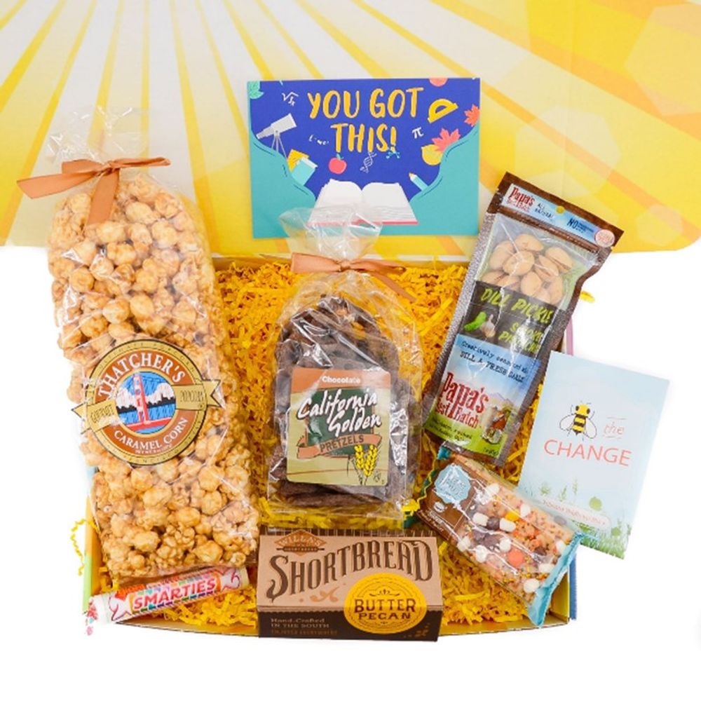 Snack Attack Box - Help them power through those study sessions (Care Package Depot)