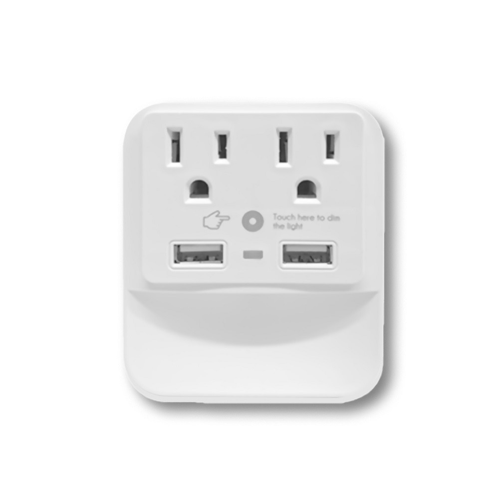 Recharge 4 Devices at the Same Time- Multi Port AC & USB