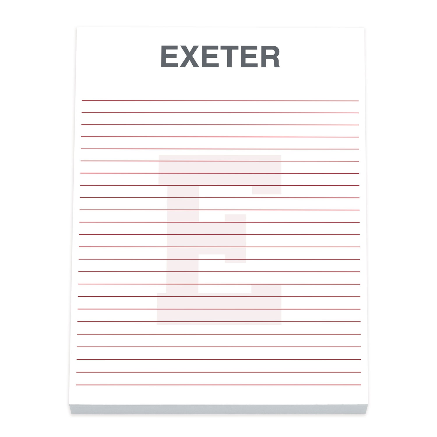Imprinted Scratch Pad 8.5x11" 100 Sheets