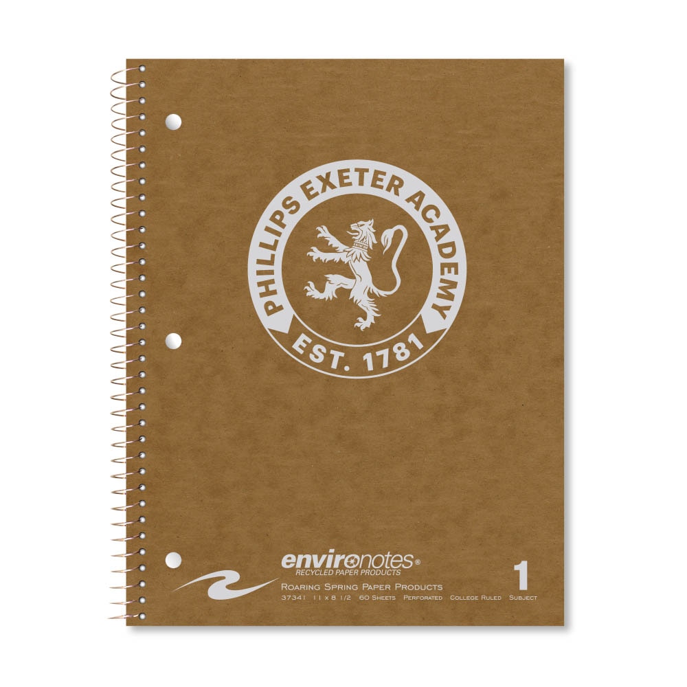 Premium 1 Subject Recycled Notebook, Classic