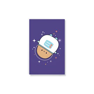 Denik Tayto in Space Classic Layflat Notebook
