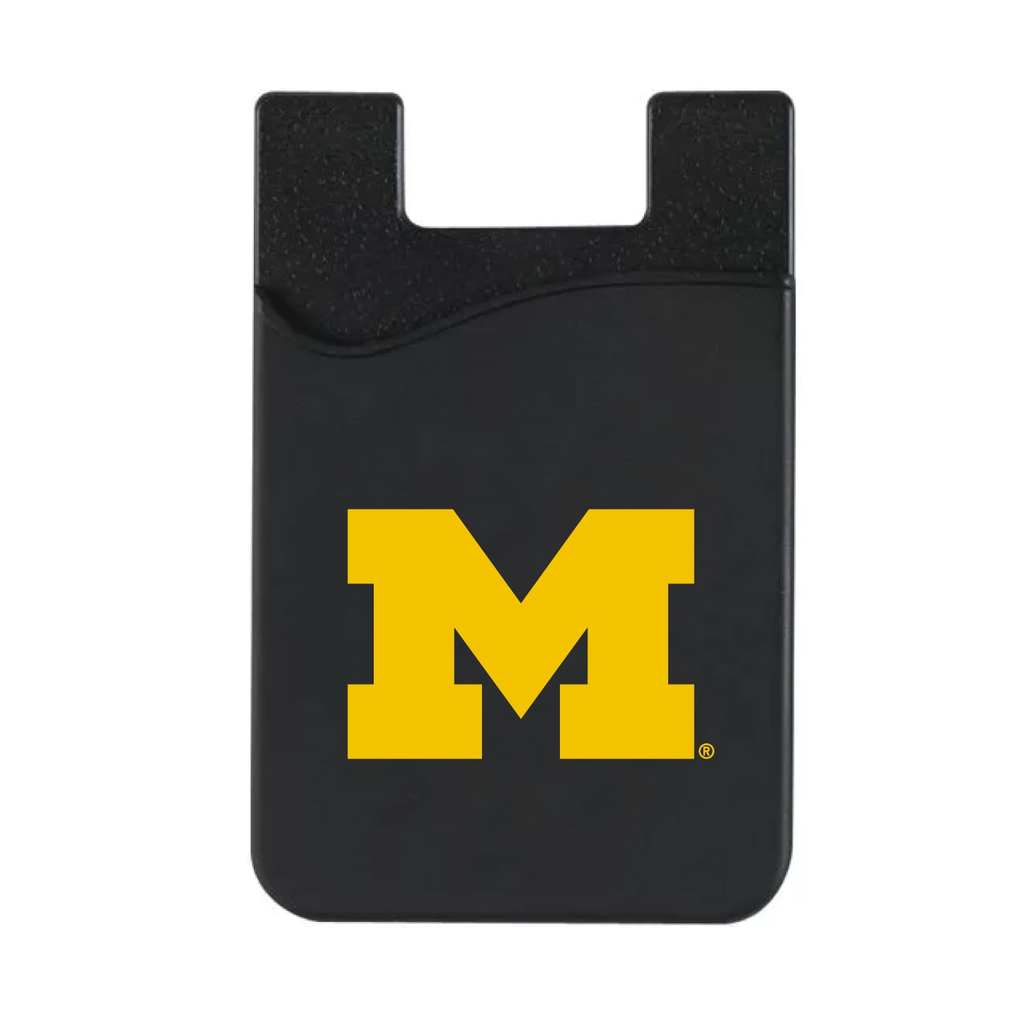 University of Michigan V2 Leather Wallet Sleeve (Top Load), Black, Classic V1