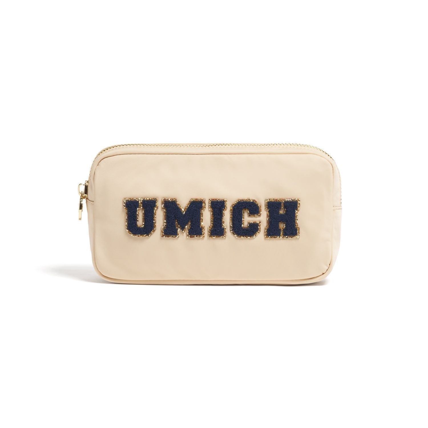 Michigan Wolverines Classic Small Pouch w "U MICH" in Sapphire MGVL