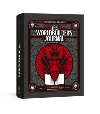 The Worldbuilder's Journal of Legendary Adventures (Dungeons & Dragons): 365 Questions to Help You Create Mythical Characters  Storied Worlds  and Uni