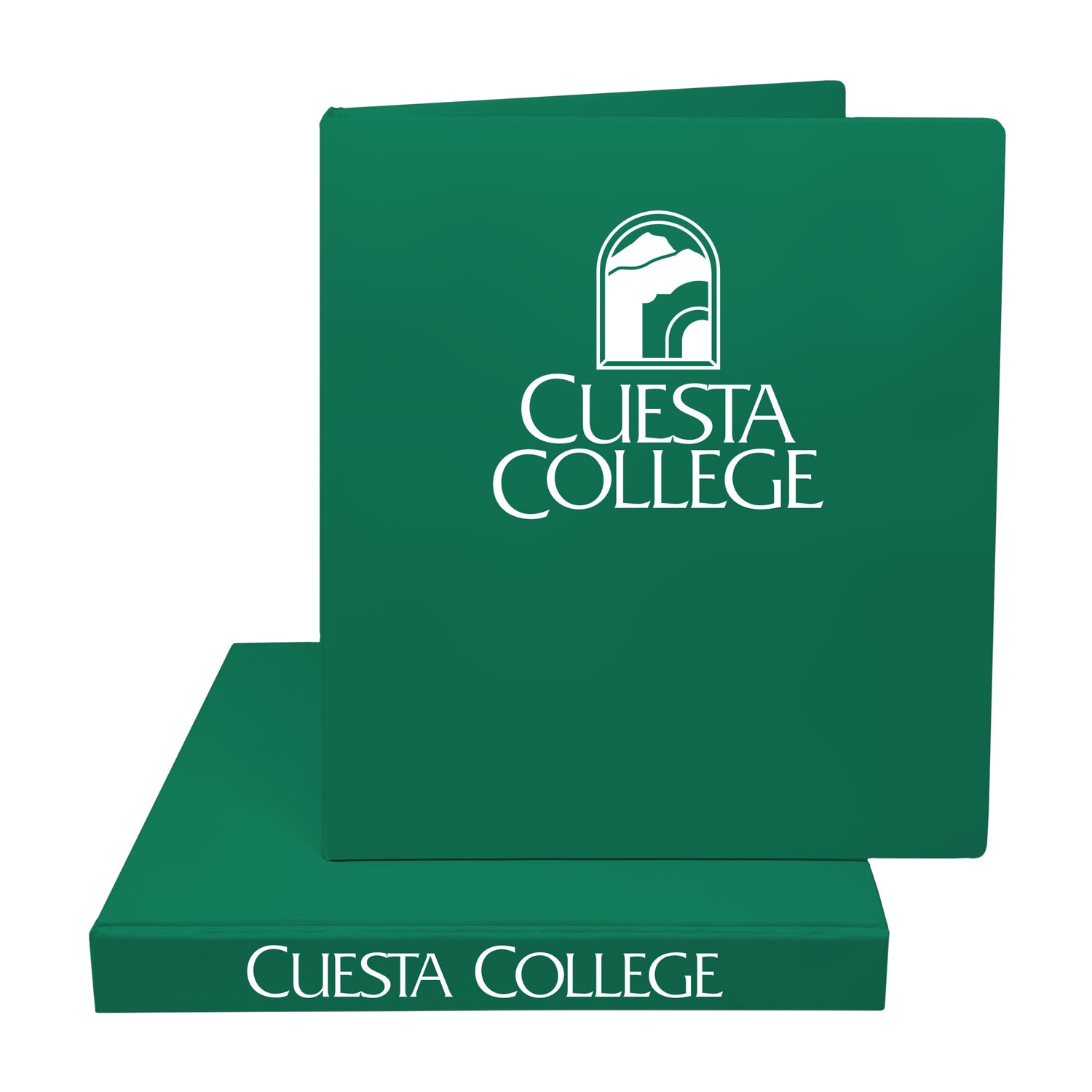 1" Imprinted Binder Short School Name