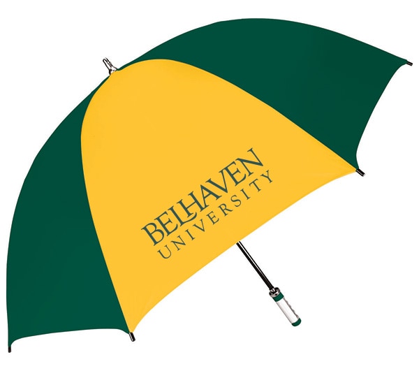 Belhaven University "The Birdie" Sporty Fiberglass Shaft Golf Umbrella
