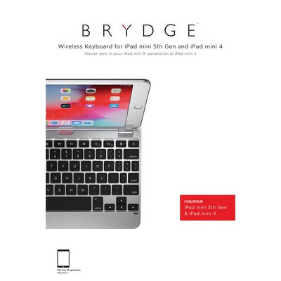 Brydge 7.9 Aluminum BT Keyboard  Silver