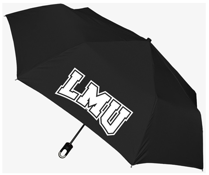 Storm Clip Mini Folding Emblematic Solid Umbrella 42" Coverage